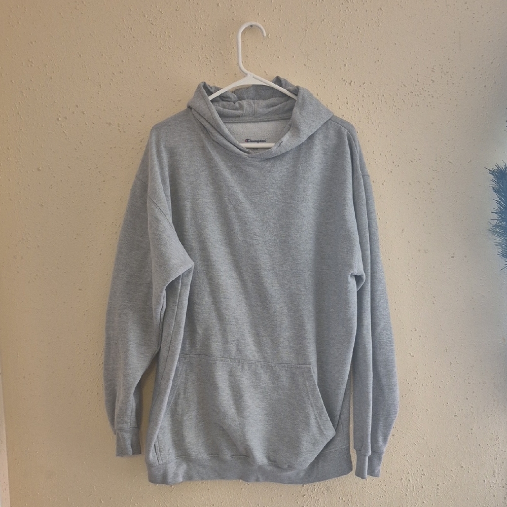 Champion Light Gray Hoodie